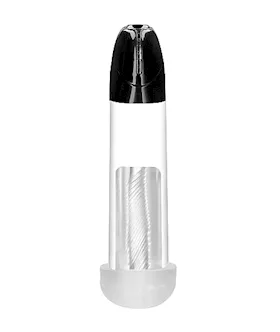 Rechargeable Smart Cyber Pump With Sleeve- Transparent
