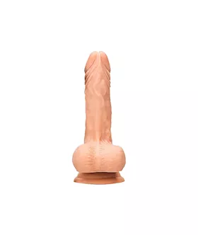 Realistic Dildo With Balls - 7 Inches