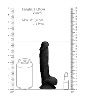 Silicone Dildo With Balls