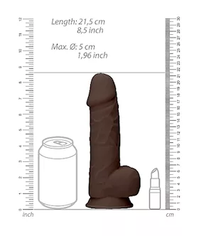 Silicone Dildo With Balls