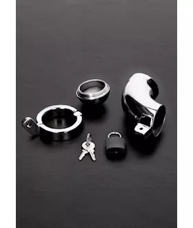 Chastity Tube With Cover Removable 