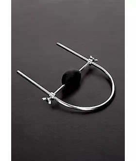Mouth Bond Gag With Rubber Ball - Adjustable
