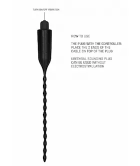 Estim Vibrating Urethral Sounding Plug