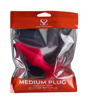 Share Satisfaction Medium Silicone Butt Plug 