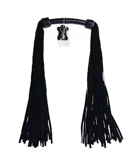 Bound X Double Ended Suede Flogger