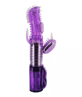 Illuminating Tingle Top Rabbit Vibe Purple