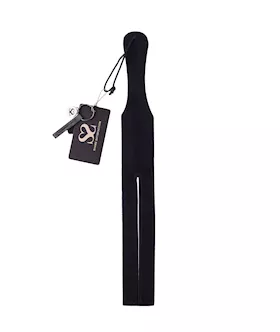 Bound X Two Finger Leather Paddle