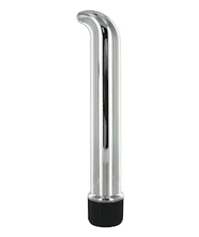 7 Inch Shimmer G-spot Vibe Silver