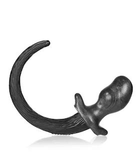Puppy Tail Buttplug - Pug - 3.25 Inch