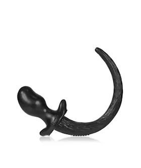 Puppy Tail Buttplug - Bulldog - 4.5 Inch