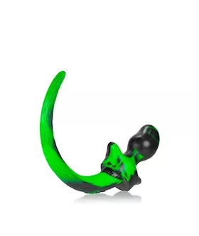 Puppy Tail Buttplug - Bulldog - 4.5 Inch