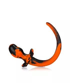 Puppy Tail Buttplug - Bulldog - 4.5 Inch
