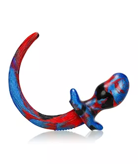 Puppy Tail Buttplug - Pug - 3.25 Inch