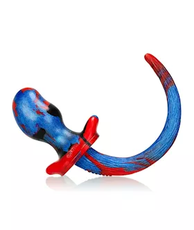 Puppy Tail Buttplug - Pug - 3.25 Inch