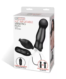 45 Inflatable Vibrating Plug