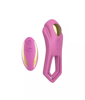 Travis Vibrating Shield Cock Ring