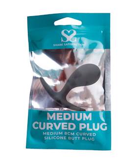 Share Satisfaction Medium Curved Plug