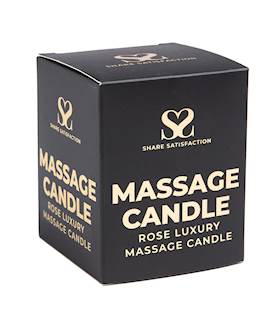 Share Satisfaction Massage Candle - Rose
