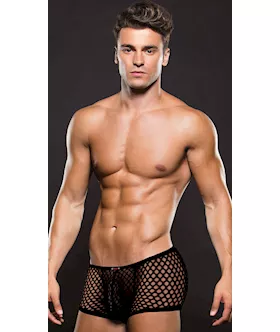Envy Modern Fishnet Trunk