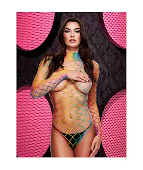 Rainbow Net Teddy