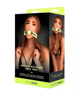 Glow In The Dark Silicone Ball Gag