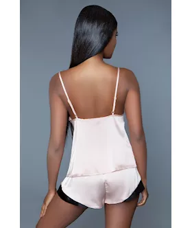 Natalie Satin Set