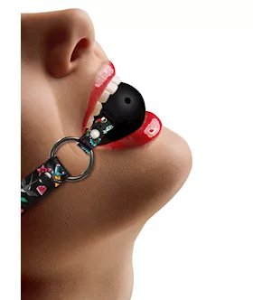 Breathable Ball Gag - Old School Tattoo Style  