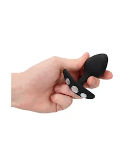 Diamond Butt Plug With Handle - 3 Inch