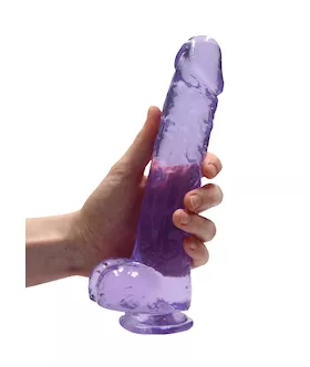 Realistic Dildo With Balls - 9 Inch