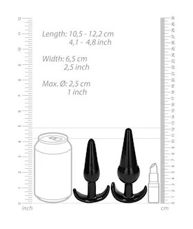 No. 80 - 4-piece Butt Plug Set 