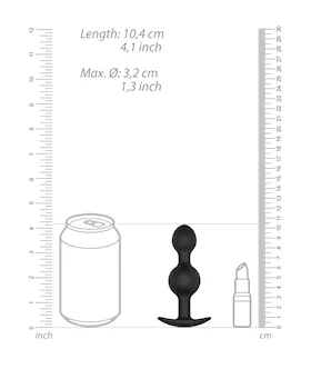 N0. 90 - Self Penetrating Butt Plug - 4 Inch