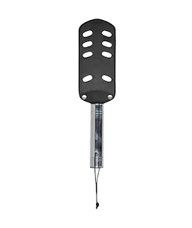 Slotted Leather Paddle