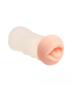 Clear Through Mouth Stroker
