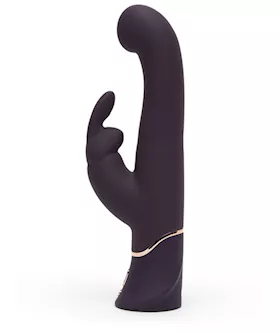 Fifty Shades Of Grey Greedy Girl Stroking G-spot Vibrator - 9.5 Inch