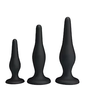 Beginner's Mini Anal Kit - Set Of 3