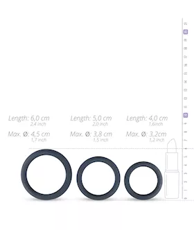 Boners 3 Ring Kit (Flat Rings)