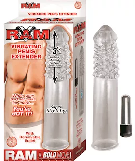 Nass Toys Ram Vibrating Penis Extender