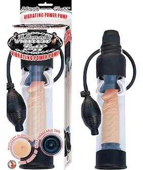 Mack Tuff Vibrating Power Penis Pump