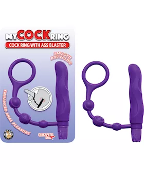 Nass Toys Cockring with Ass Blaster