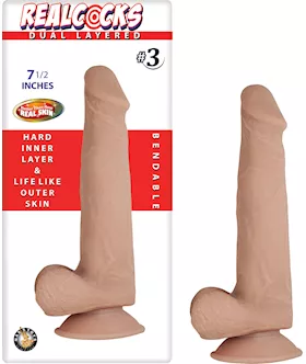 Nass Toys Dual Layered Dildo No3