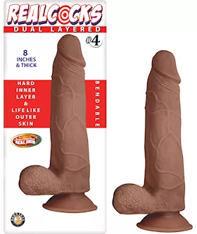 Nass Toys Dual Layered Dildo No.4