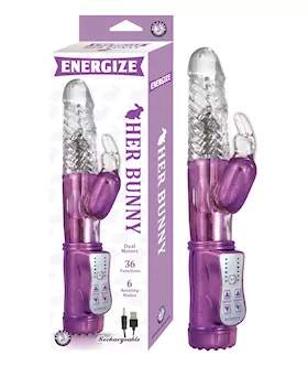 ENERGIZE HER BUNNY Vibrator 1  9 Inch