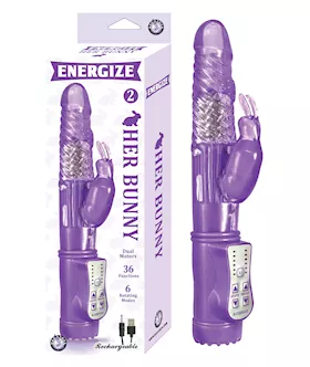 ENERGIZE HER BUNNY Vibrator 2  9 Inch
