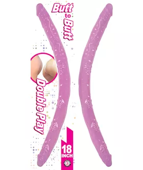 Butt To Butt Double Play Dildo - 18 Inch