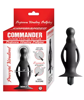 Commander Beginners Vibrating Butt Plug