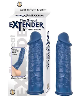 THE GREAT EXTENDER PENIS SLEEVE  6 Inch
