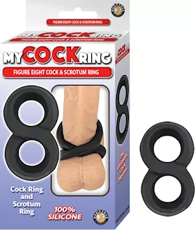 My Cockring Figure Eight Cock  Scrotum Ring