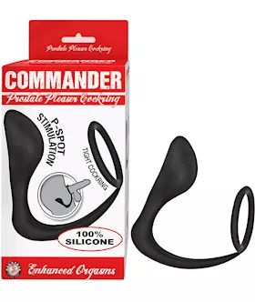 Commander Prostate Pleaser Cockring
