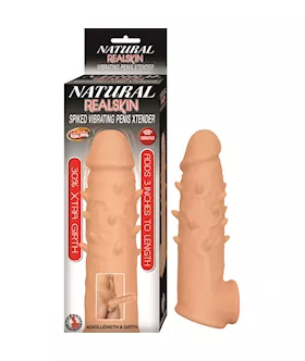 Nass Toys Realskin Spiked Penis Xtender  63 Inch