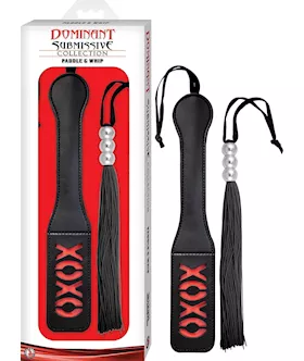 Dominant Submissive Collection Paddle  Whip